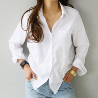 Spring One Pocket Casual Shirt