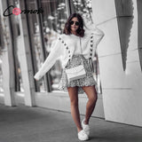 Criss-cross Chic Casual Jumper