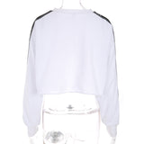 Women's Oversize Crop Hoodies Sweatshirt