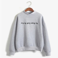 Ariana Grande Sweatshirt No Tears Left To Cry Hoodie Women Print Harajuku God Is A Woman Sweatshirts Pullover Cewneck Warm Tops