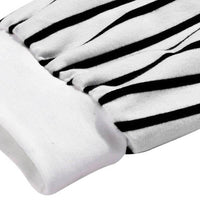 Striped Slim Women Patchwork Sleeve Fashion O-Neck Blouse Tops Long