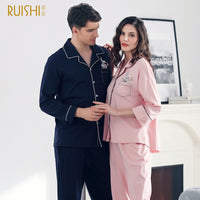 J&Q Couples Arrival Cotton Pajama Set