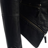 Womens Faux Leather All Season Jacket