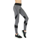 Women Solid Patchwork Gym Leggings