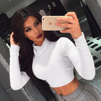 Slim Crop Tops