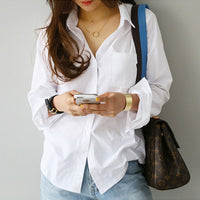 Spring One Pocket Casual Shirt