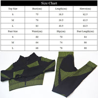 2020 Spring Women Seamless Yoga Set Long Sleeve Zipper Yoga Shirts+ Gym Leggings Push Up Fitness Tracksuits 2Pcs Workout Wear