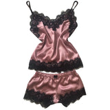 Women's Satin Pajama Set