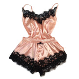 Women's Satin Pajama Set