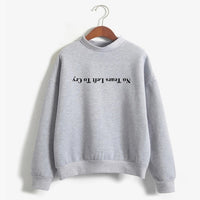 Ariana Grande Sweatshirt No Tears Left To Cry Hoodie Women Print Harajuku God Is A Woman Sweatshirts Pullover Cewneck Warm Tops