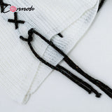 Criss-cross Chic Casual Jumper