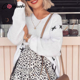 Criss-cross Chic Casual Jumper