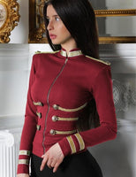 Women's Elegant Long Sleeve Bandage Jacket