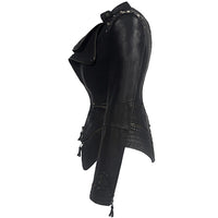 Womens Faux Leather All Season Jacket