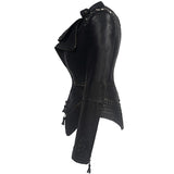 Womens Faux Leather All Season Jacket