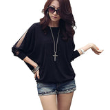 Mesh Patchwork Loose Tees Top
