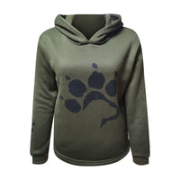 Dog paw Print Women's Hoodies